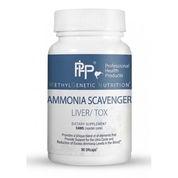 Professional Health Products, Ammonia Scavenger (LIVER/TOX), 90 капсул