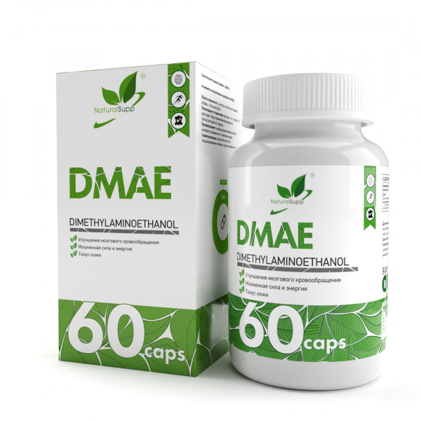 NaturalSupp, ДМАЭ / DMAE (диметиламиноэтанол),  60 шт