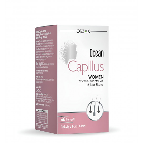 ORZAX, Океан Capillus women, Женский комплекс для волос, 60 шт