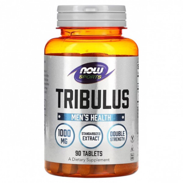 NOW Foods, Sports, Tribulus 1000 мг, для мужского здоровья, 90 таблеток