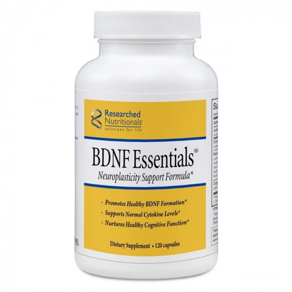 Researched Nutritionals, BDNF Essentials /  поддержка нейропластичности, 120 капсул