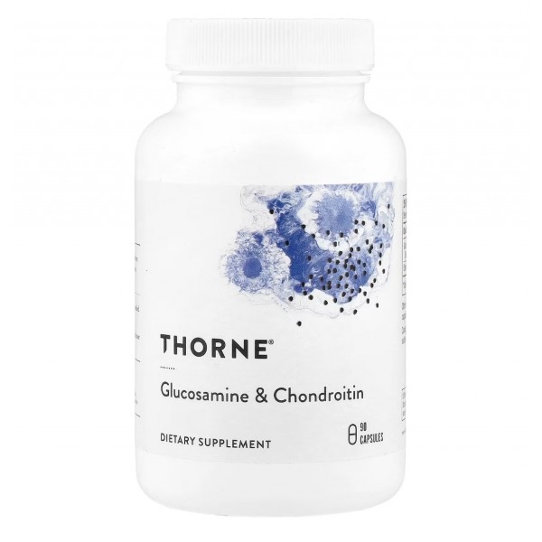 Thorne, Глюкозамин - хондроитин сульфат, 90 капсул