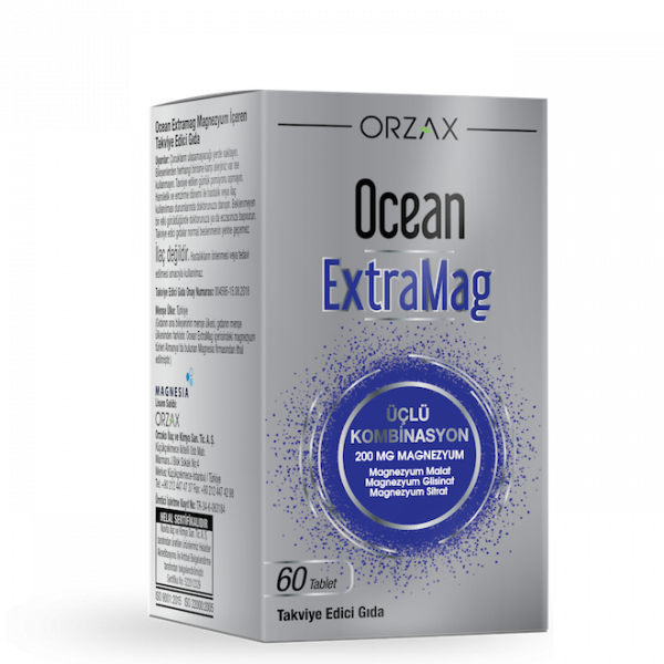 ORZAX, Океан Extramag / Экстрамаг, Магний, 60 таблеток