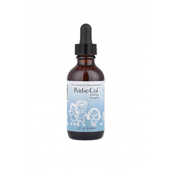Christopher's Original Formulas, Kid-e-Col, растительное средство при коликах и прорезывании зубов, 2 жидк. унц.