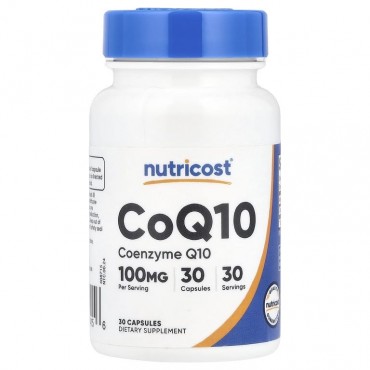Nutricost, CoQ10, Ко...