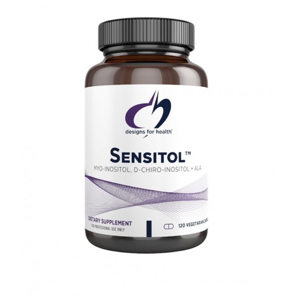 Designs for Health, Sensitol, Инозитол + Альфа-липоевая кислота, 120 капсул