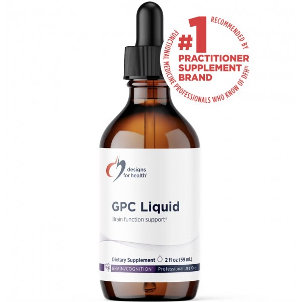 Designs for Health, GPC liquid, глицерофосфохолин, 59 мл