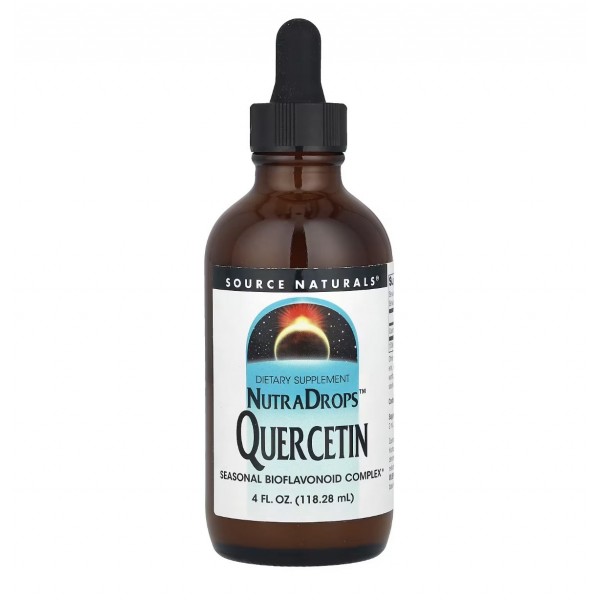 Source Naturals, NutraDrops Кверцетин жидкий, 118.28 мл
