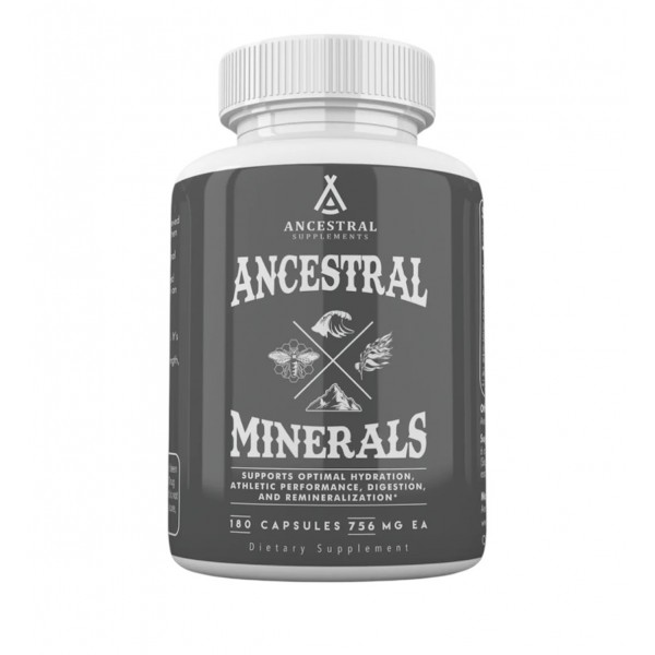 Ancestral Supplements, Minerals, Минералы, 180 капсул