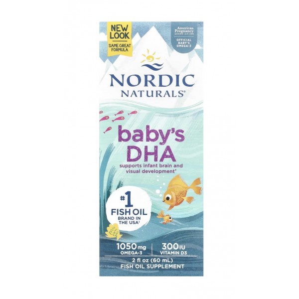 Nordic Naturals, ДГК / омега для детей, 60 мл