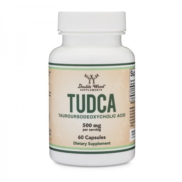 Double Wood Supplements, Тауроурсодезоксихолевая кислота/TUDCA, 60 капсул