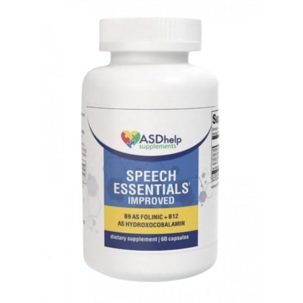 ASDhelp Supplements, Speech Essentials, 60 капсул