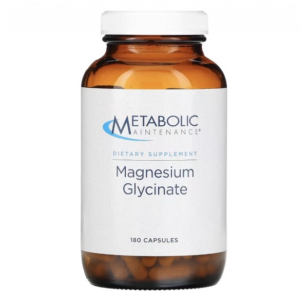 Metabolic Maintenance, Магний глицинат, 180 капсул