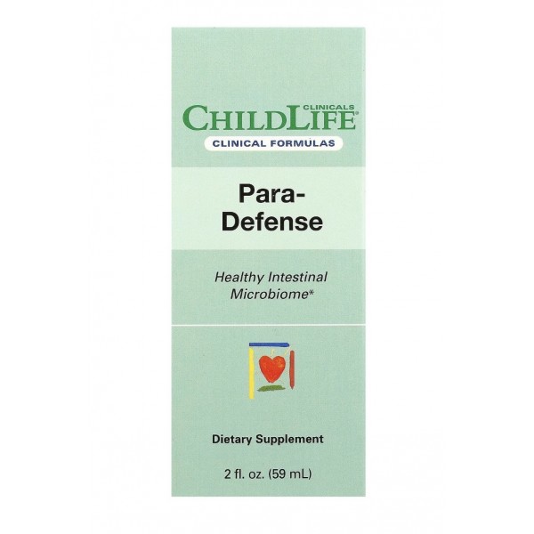 ChildLife Clinicals, Para-Defense, для здоровья микробиома кишечника, 59 мл