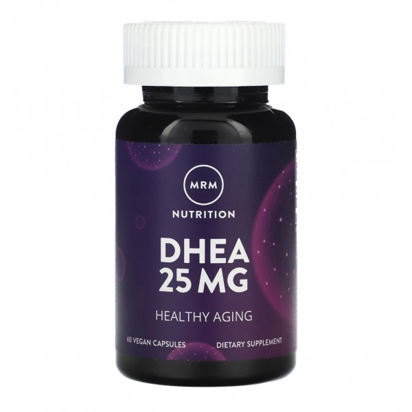 MRM Nutrition, DHEA, ДГЭА 25 мг, 60 капсул