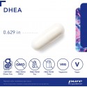 Pure Encapsulations, DHEA, ДГЭА 10 мг, 60 капсул