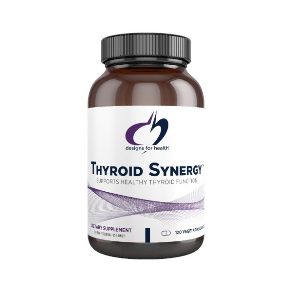 Designs for Health, Комплекс для щитовидной железы Thyroid Synergy, 120 капсул