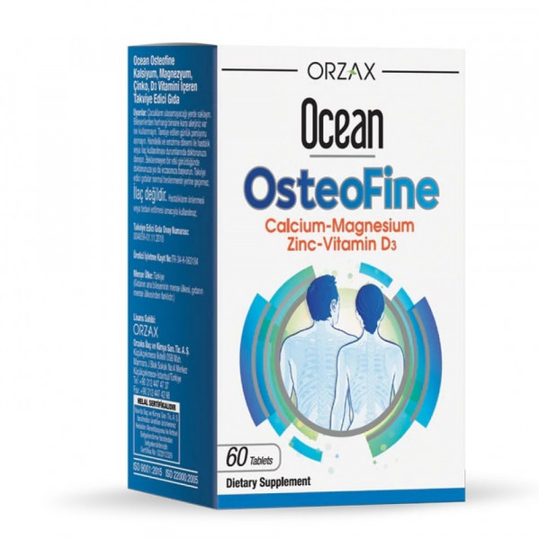 ORZAX, Океан Osteofine, 60 шт