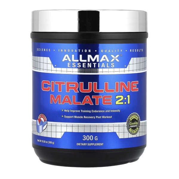 ALLMAX, L-Цитруллин малат 2:1, 300 г