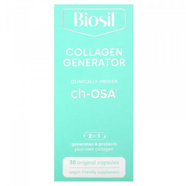 BioSil, Collagen Generator, Кремний, 60 капсул