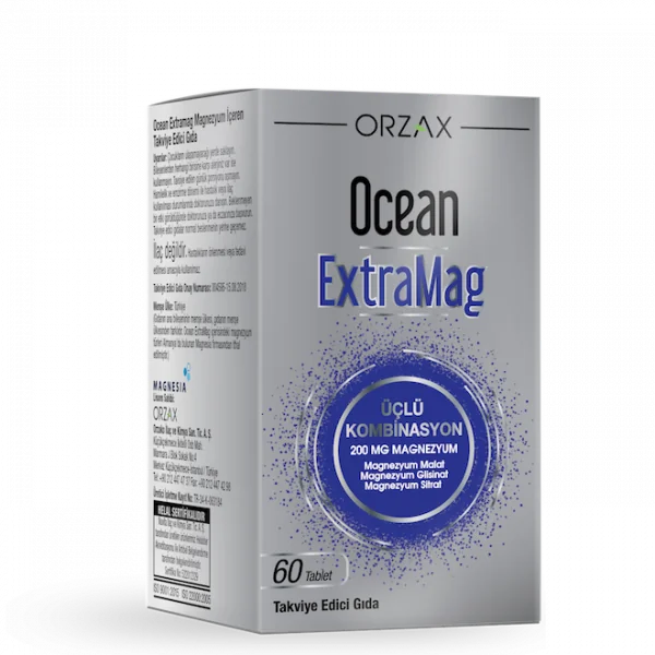 ORZAX, Океан Extramag / Экстрамаг, Магний, 60 таблеток
