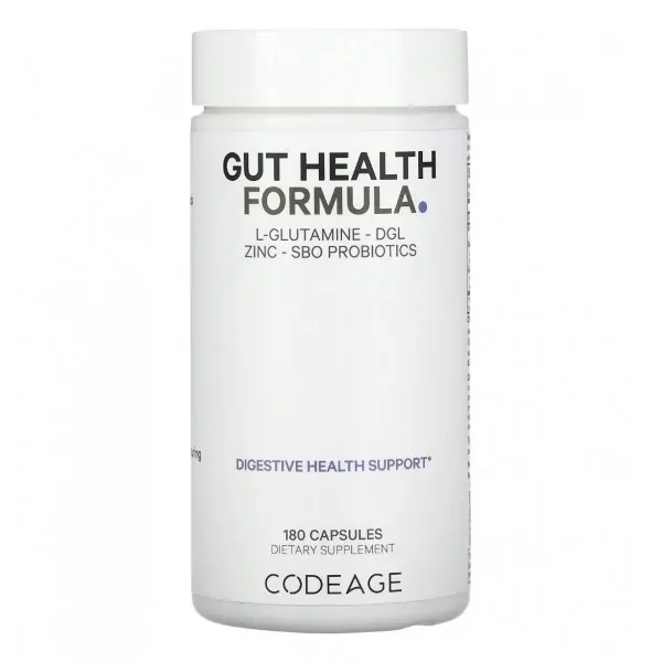 Codeage, Gut Health Formula, для кишечника, 180 капсул