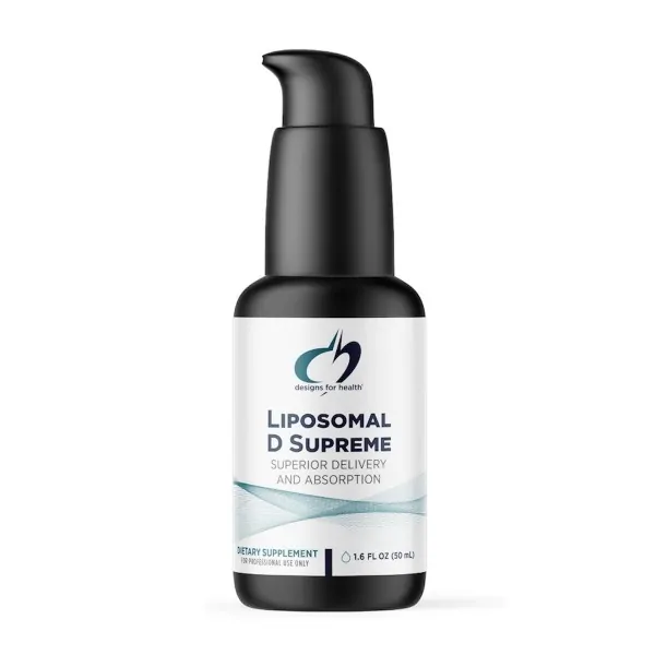 Designs for Health, Liposomal D Supreme, Липосомальный Витамин Д + К, 50 мл